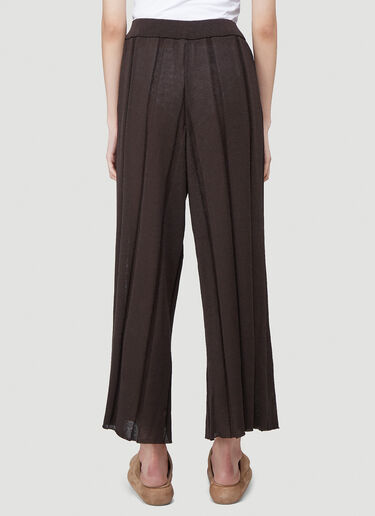 Issey Miyake Knitted Pants Brown ism0240001