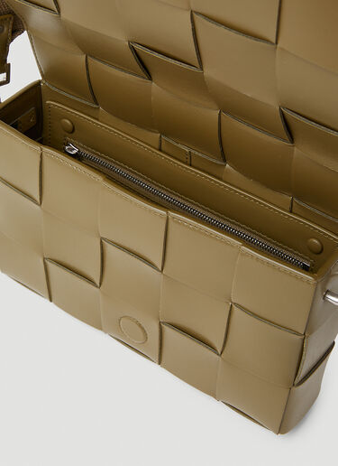 Cassette Crossbody Bag Bottega Veneta Cassette Crossbody Bag Khaki bov0153027