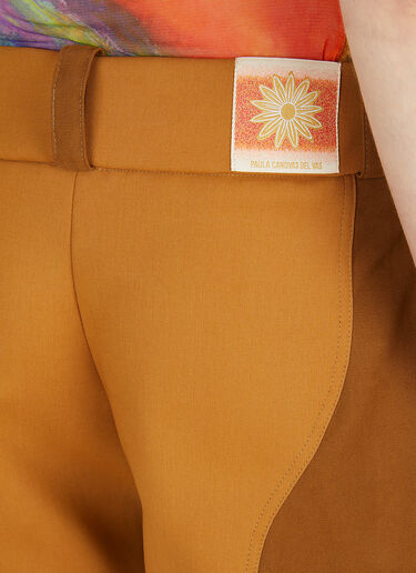 Bombacho Colour Block Pants Paula Canovas del Vas Bombacho Colour Block Pants Orange pcd0248003