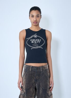 Vaquera Versatile Beauty Tank Top Black vaq0264007