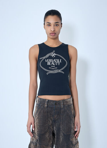 Vaquera Versatile Beauty Tank Top Black vaq0264007