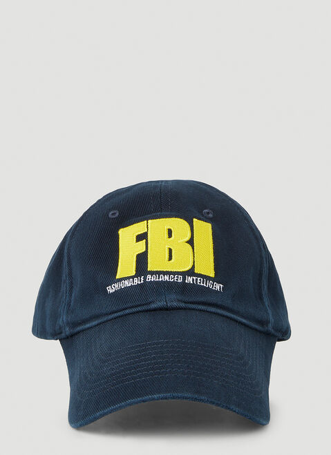 Veja FBI Baseball Cap White vej0343010