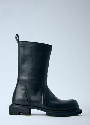 Rick Owens STIVALI IN PELLE - CREEPER GABE Black ric0163039