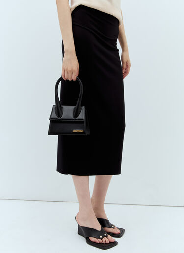 Le Chiquito Moyen ショルダーバッグ Jacquemus Le Chiquito Moyen ショルダーバッグ ブラック jac0250020