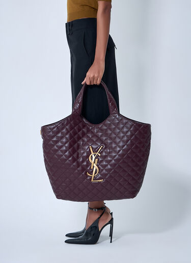 Saint Laurent Bo MNG Icare Handbag Burgundy sla0262050