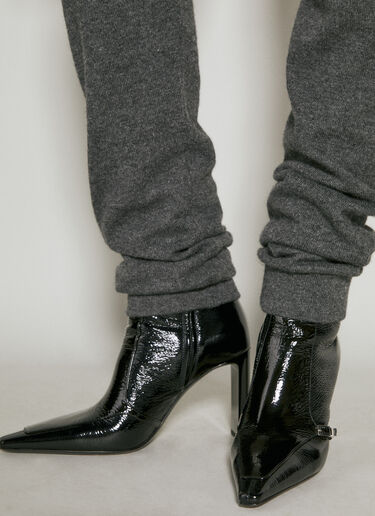 High-Rise Cashmere Leggings Saint Laurent High-Rise Cashmere Leggings Grey sla0254002