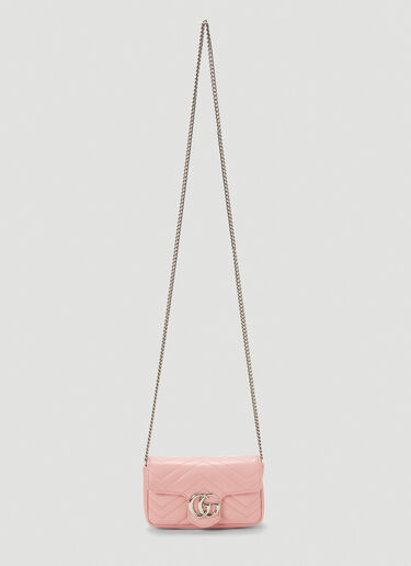 Gucci GG Marmont Mini Shoulder Bag Pink guc0241136
