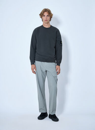 Stone Island Cargo Trousers with Elasticated Waistband Grey sto0165006