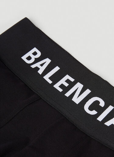 Balenciaga Logo Waistband Boxers Black bal0152051