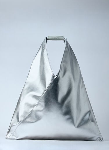 Classic Medium Japanese Handbag MM6 Maison Margiela Classic Medium Japanese Handbag Silver mmm0260006