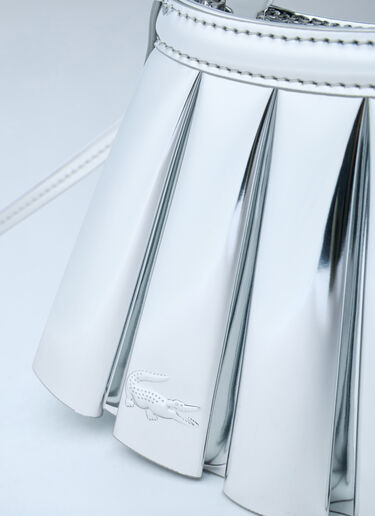 Lacoste Extra Extra Small Lenglen Handbag Silver lac0262012