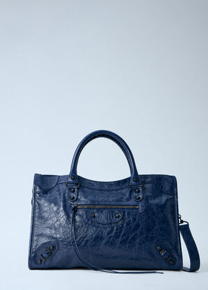 Balenciaga Le City Medium Handbag Blue bal0263031