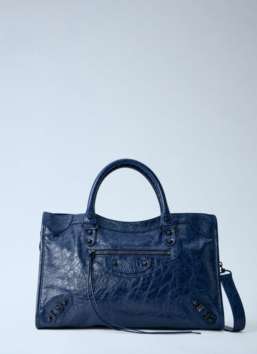 Balenciaga Le City Medium 手袋 蓝色 bal0263031