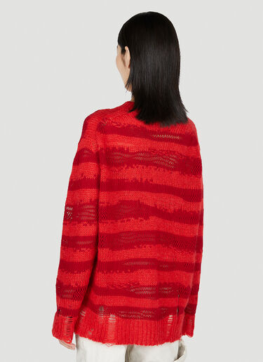 Acne Studios Striped Sweater Red acn0252016