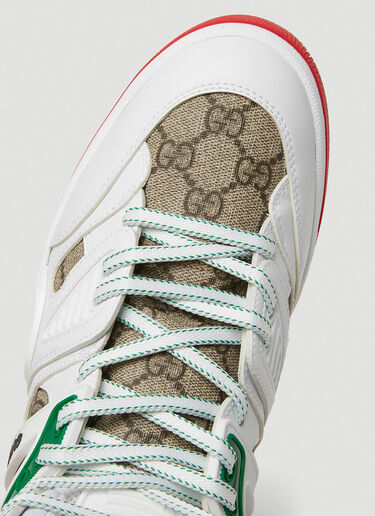 Gucci Basket Bootie Sneakers White guc0250120