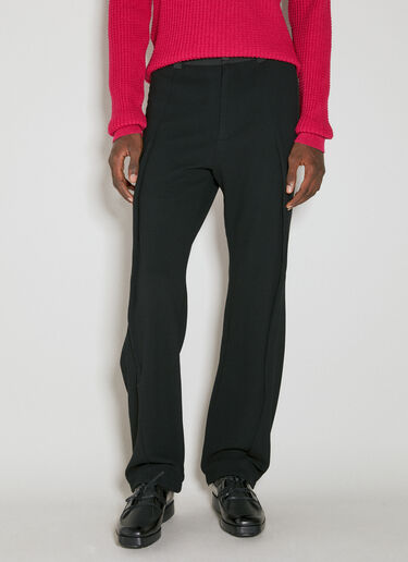 Agathon Contrast Panel Pants Kiko Kostadinov Agathon Contrast Panel Pants Black kko0154005