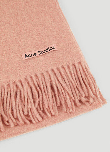 Acne Studios Fringe Scarf Pink acn0248067