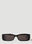 Moncler Dynasty 사각 선글라스 블랙 mon0351004