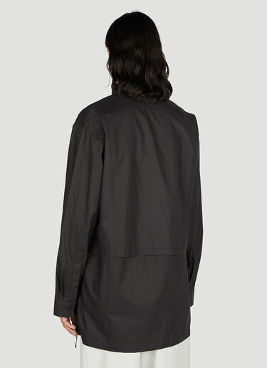 Y-3 Logo Patch Overshirt Black yyy0152026