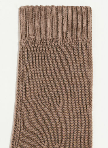 Our Legacy Knitted Gaiter Beige our0256010