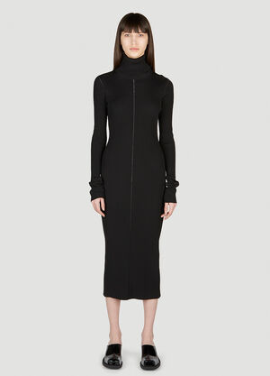 Marni Roll Neck Dress Black mni0253020