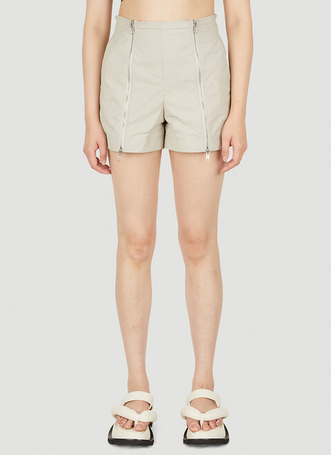 Helmut Lang ジップフロントショーツ ブラック hlm0253003