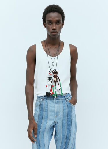 Walter Van Beirendonck Bear Jewel 项链  棕 wlt0154033