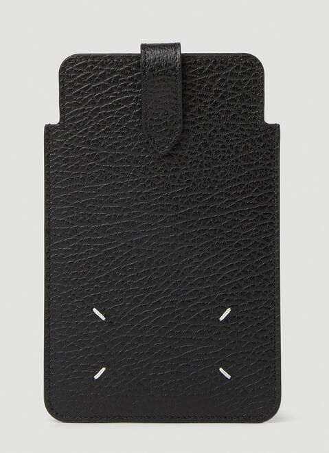 Comme des Garçons PARFUMS Signature Stitch Phone Pouch Transparent cdp0350006