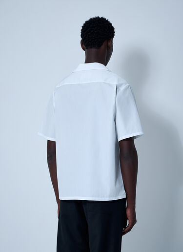 Prada Logo Motif Shirt White pra0161002