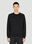 Stone Island 컴퍼스 패치 스웨트셔츠 블랙 sto0152053