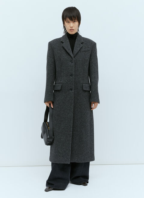KHAITE Bontin Tailored Coat Grey kha0254001