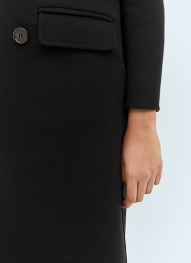 Chloé 양면 울 롱 코트 블랙 chl0258011
