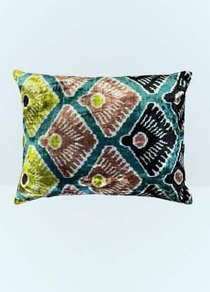 Fornasetti Shells Velvet Cushion Black wps0691883
