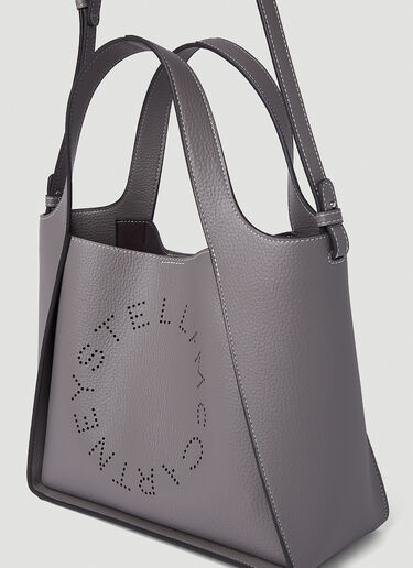 Stella McCartney Circle Logo Tote Bag Grey stm0251033