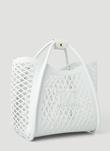 Max Mara Mariny Tote Bag White max0248025