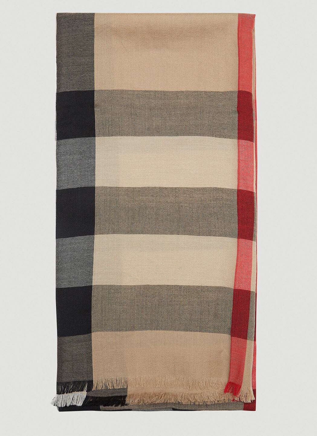 Burberry lightweight hotsell cashmere scarf