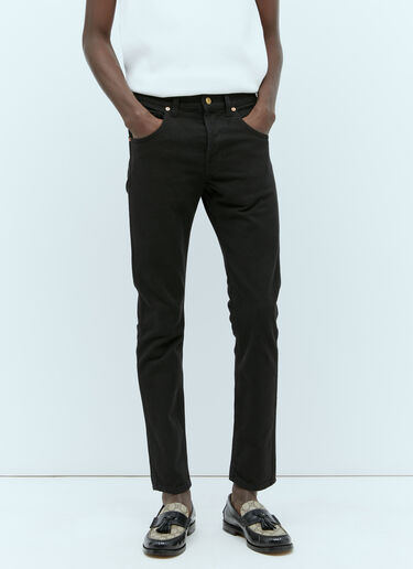 Gucci Horsebit Jeans Black guc0155017