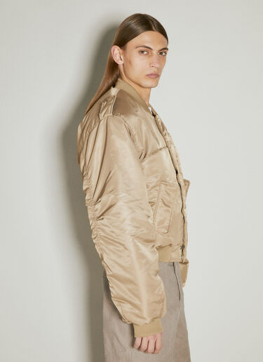 Entire Studios A-2 Bomber Jacket Beige ent0153001