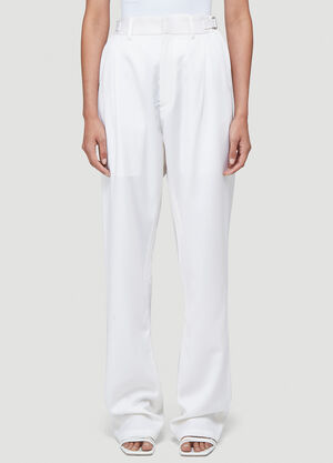 GmbH Straight-Leg Pants White gmb0240010