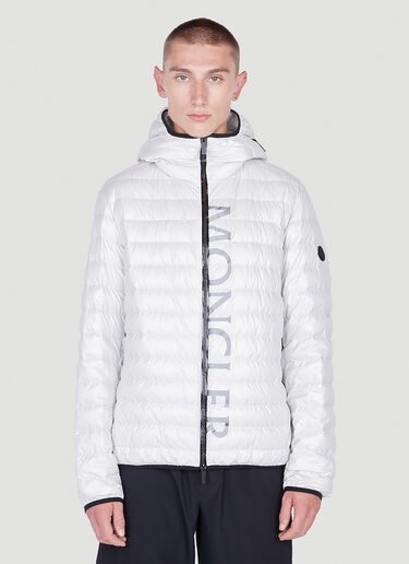 Moncler Lauzet Hooded Jacket White mon0152013