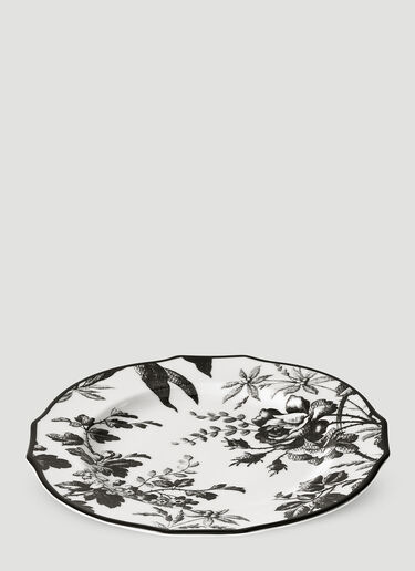 Set of Two Herbarium Dessert Plates Gucci Set of Two Herbarium Dessert Plates Black wps0690071