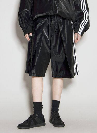 Y-3 Glossy Bermuda Shorts Black yyy0356014