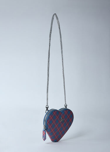 Vivienne Westwood Louise Heart Crossbody Bag Blue vvw0259013