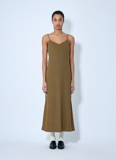 Max Mara Melfi 针织中长连衣裙  绿色 max0260013