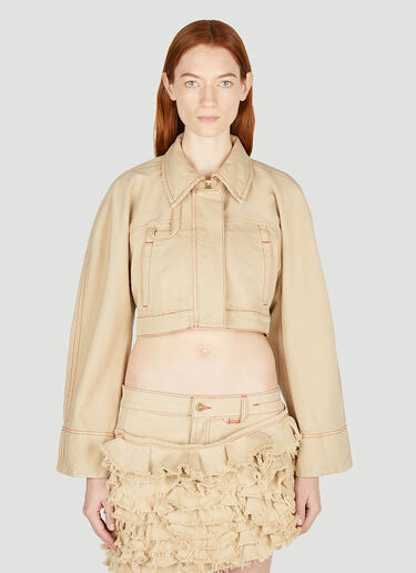 Jacquemus La Veste de Nimes Meio 夹克 米色 jac0251017