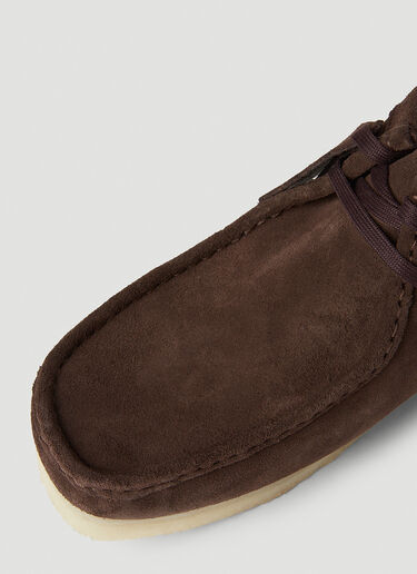 CLARKS ORIGINALS Wallabee Shoes Dark Brown cla0152010