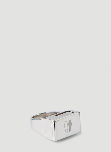 D'heygere x Deewee USB Signet Ring Silver hey0348001