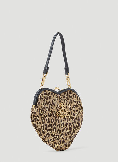 Vivienne Westwood Belle 心形框手提包 金色 vvw0253035