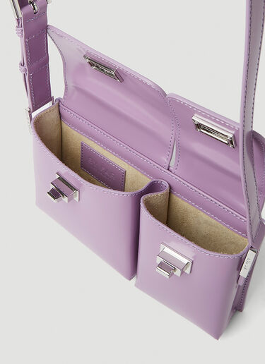 BY FAR Baby Billy Shoulder Bag Lilac byf0251022