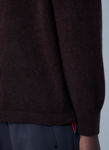 High Neck Sweater GR10K High Neck Sweater Dark Brown grk0162002